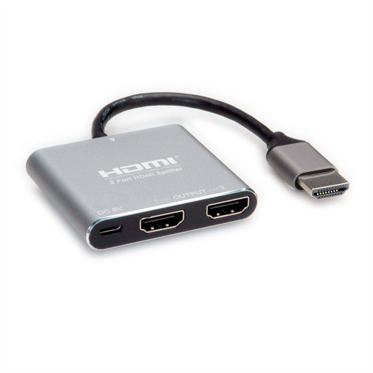 VALUE Video-Splitter, HDMI 4K, 2fach-4