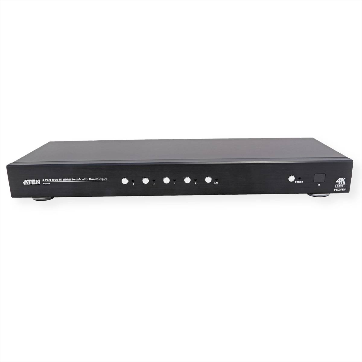 ATEN VS482B 4-Port True 4K HDMI Switch mit Dual View-3