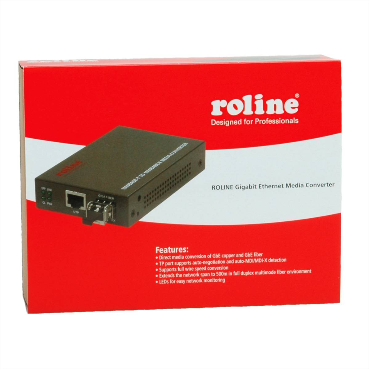ROLINE Gigabit Konverter, RJ-45 - LC (inkl. mini-GBIC)-1