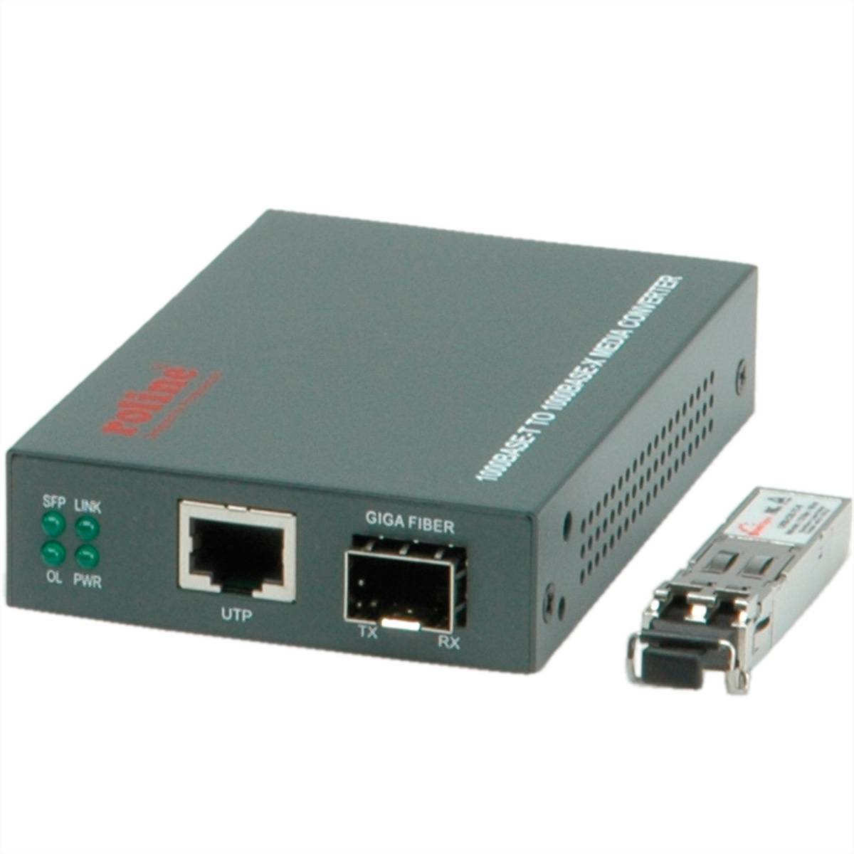 ROLINE Gigabit Konverter, RJ-45 - LC (inkl. mini-GBIC)-2