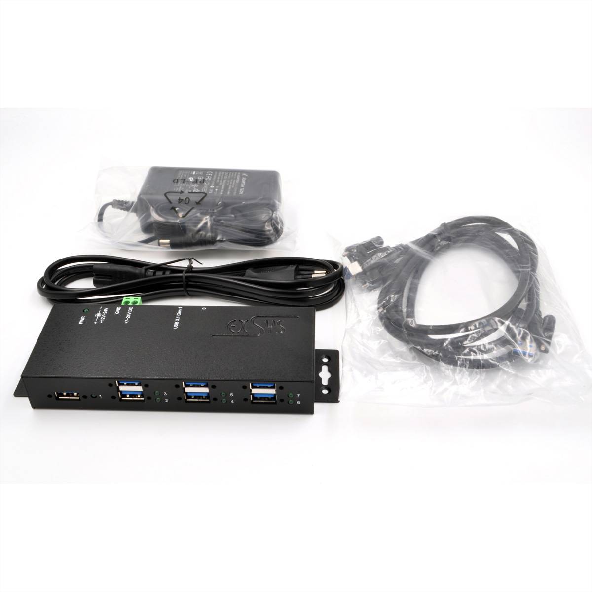 EXSYS EX-1189HMVS-3 7 Port USB 3.2 Gen1 HUB-2