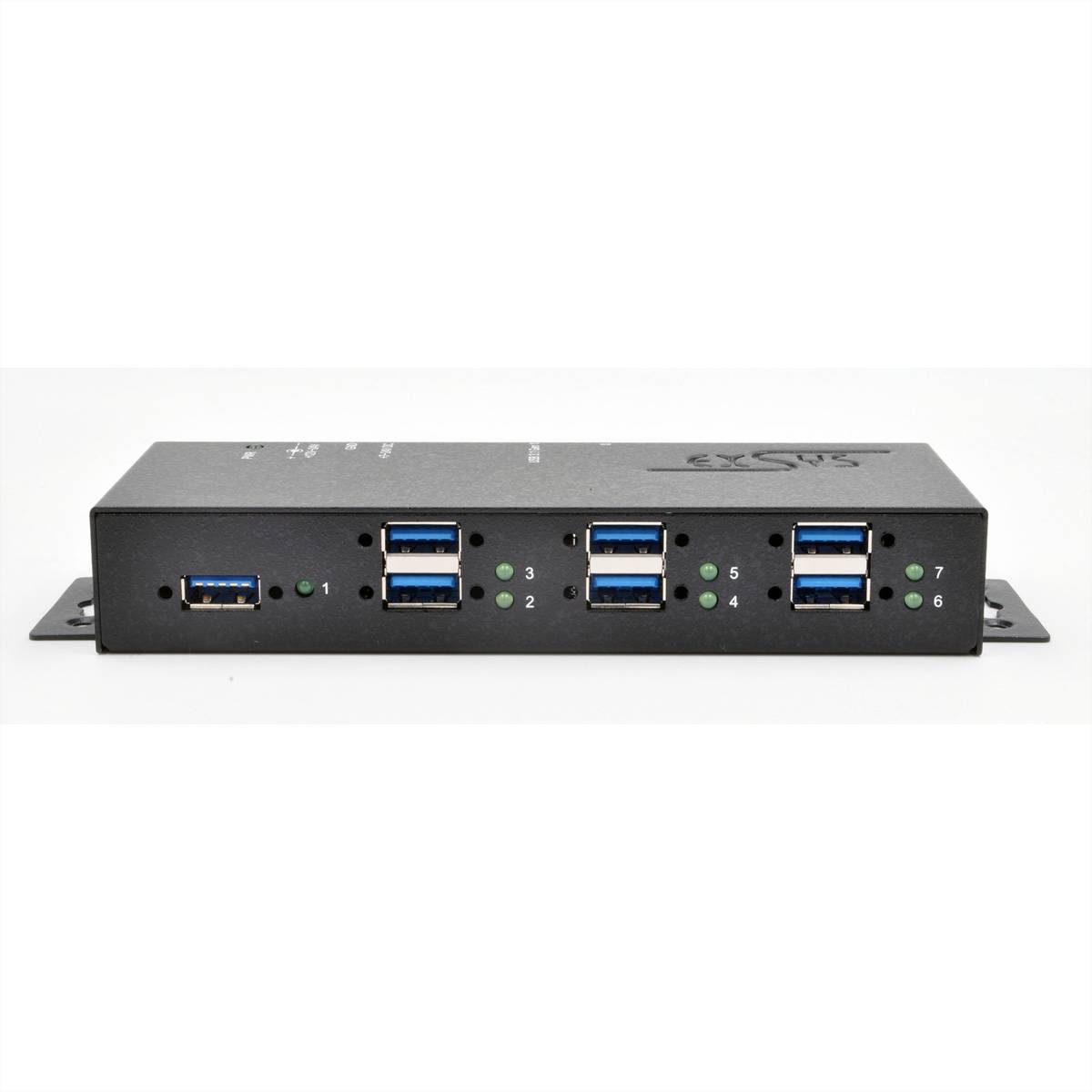 EXSYS EX-1189HMVS-3 7 Port USB 3.2 Gen1 HUB-3