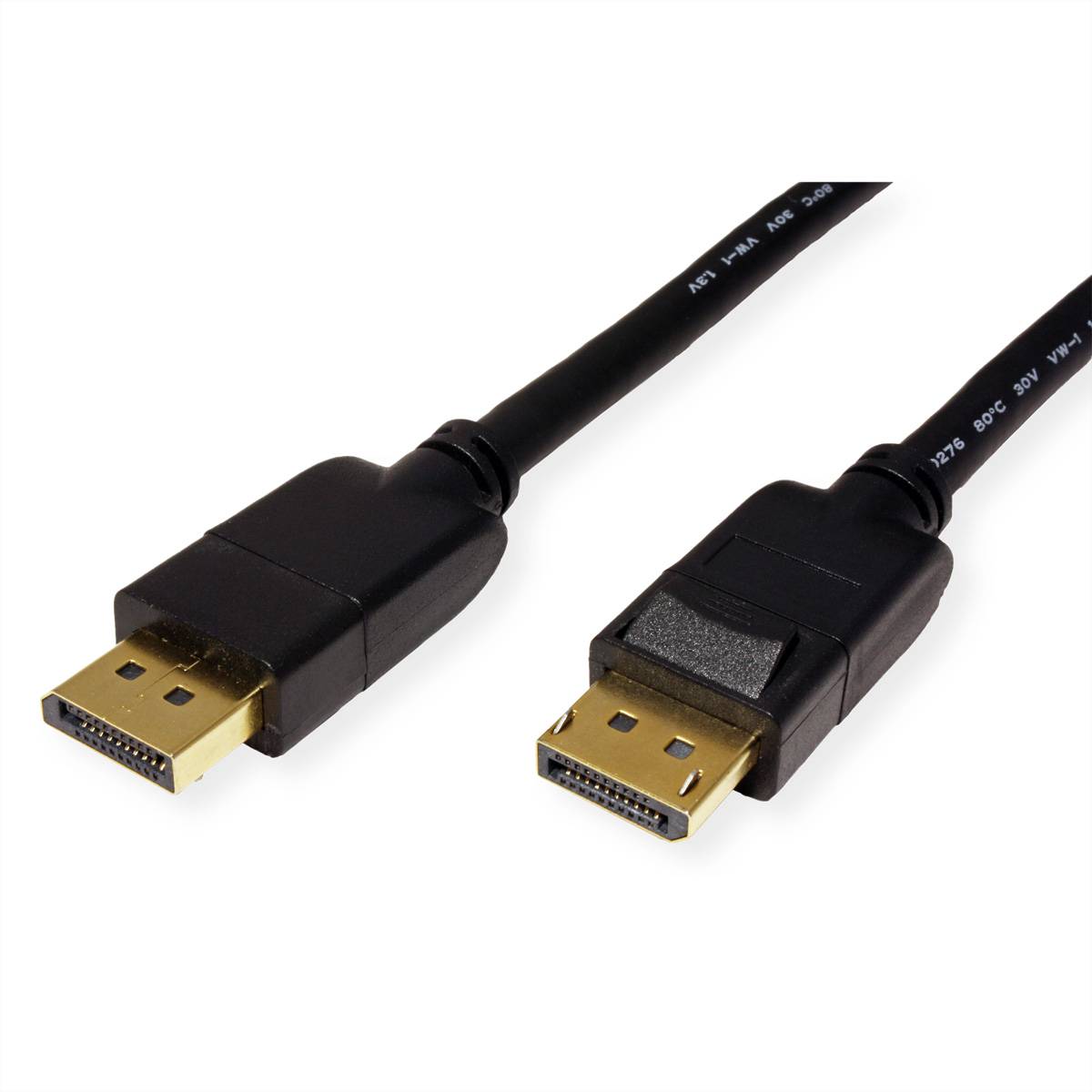 ROLINE DisplayPort Kabel, v1.4, DP ST - ST, schwarz, 1,5 m-1