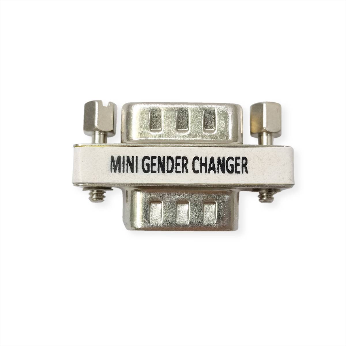 VALUE Mini Gender Changer, 9pol. Stecker-Stecker-2