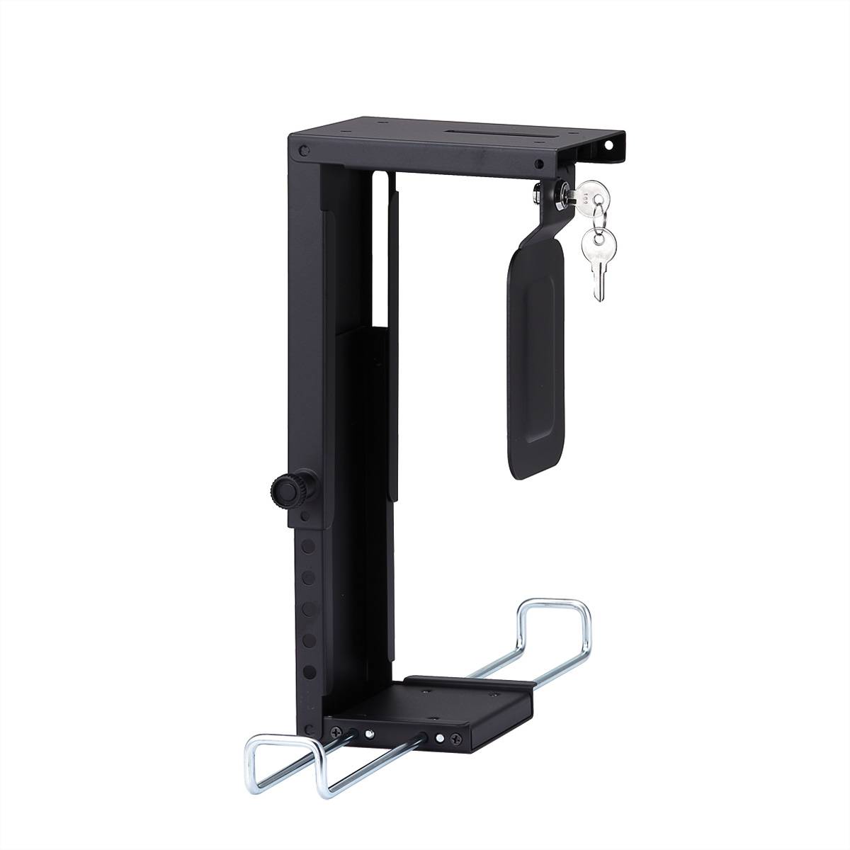 ROLINE Slim/Mini-PC-Halterung, abschliessbar, schwarz, bis 10 kg-4