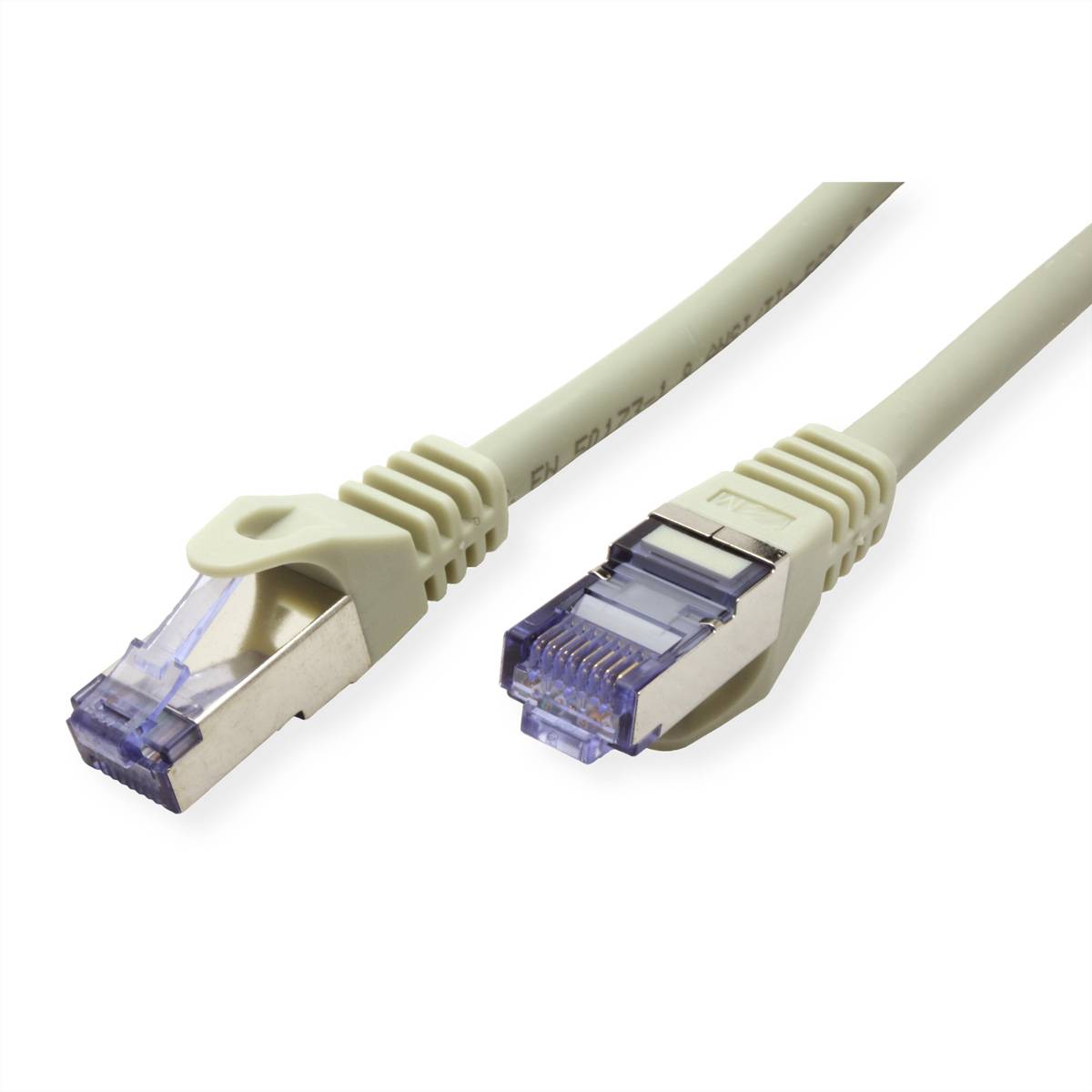 ROLINE Patchkabel Cat.6A S/FTP (PiMF), Component Level, LSOH, grau, 1,5 m-1