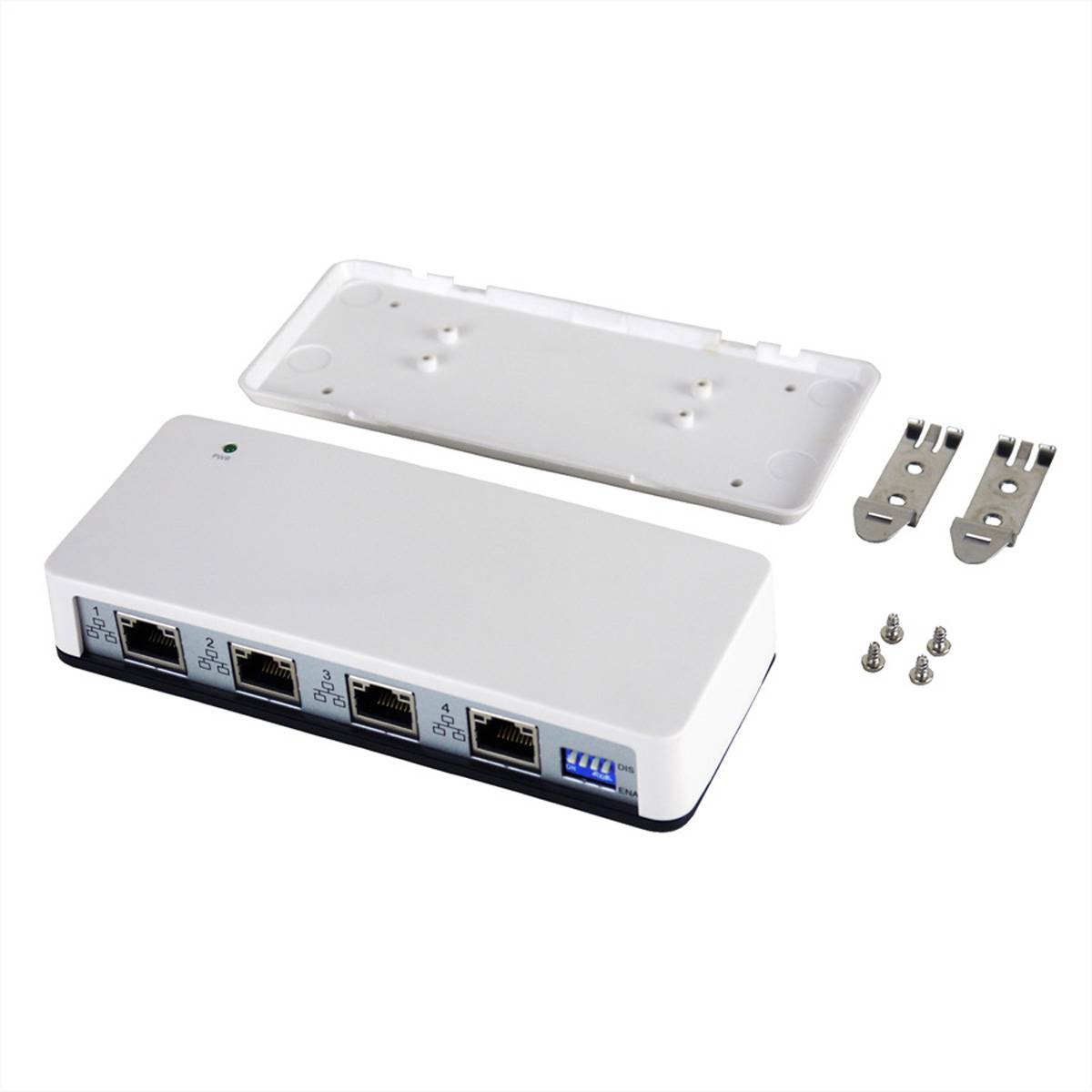EXSYS EX-1329 USB 3.0/3.1 Gen1 zu 4 x Ethernet 1Gigabit-0
