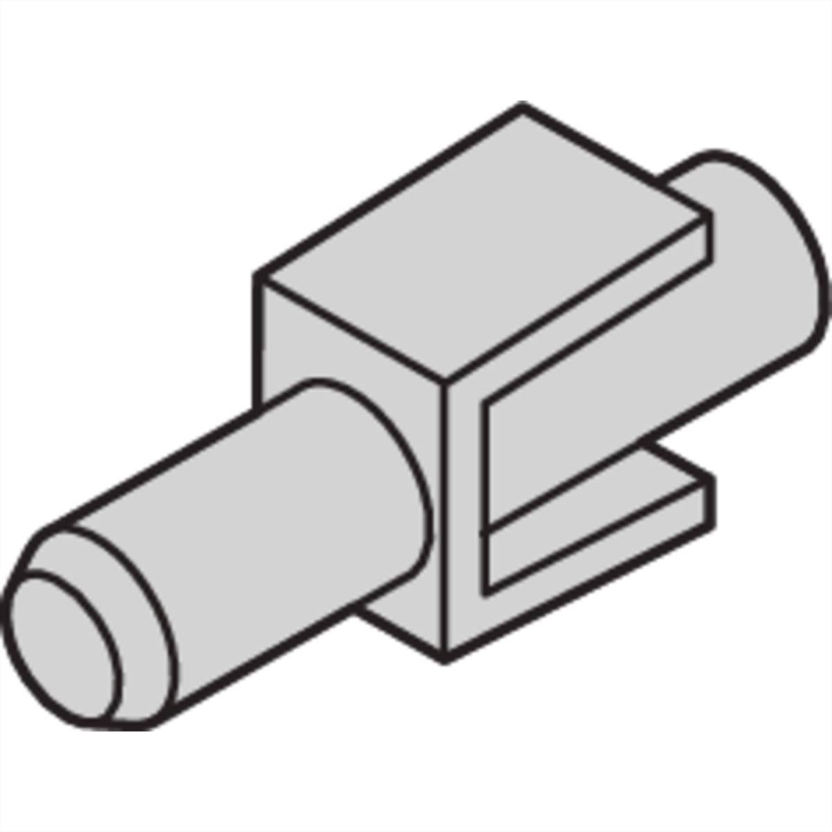 SCHROFF LOCATION CLIP PLASTIC (100PCS/KIT)-0