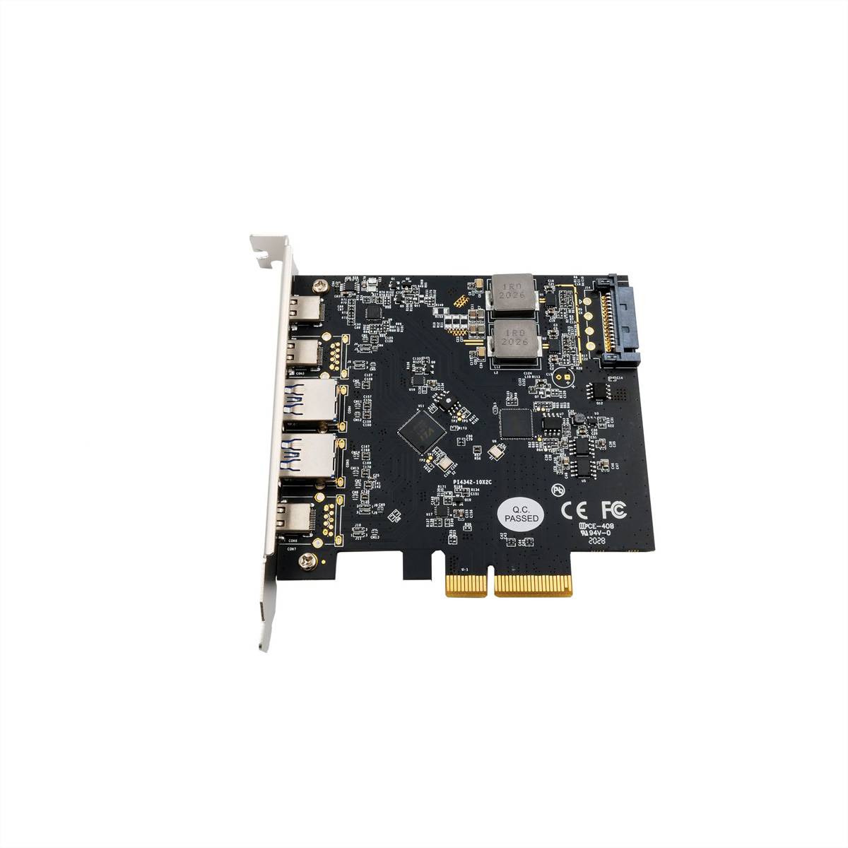 EXSYS EX-12007 5 Port USB 3.2 Gen2 PCIe Karte 2x USB-A und 3x USB-C-2