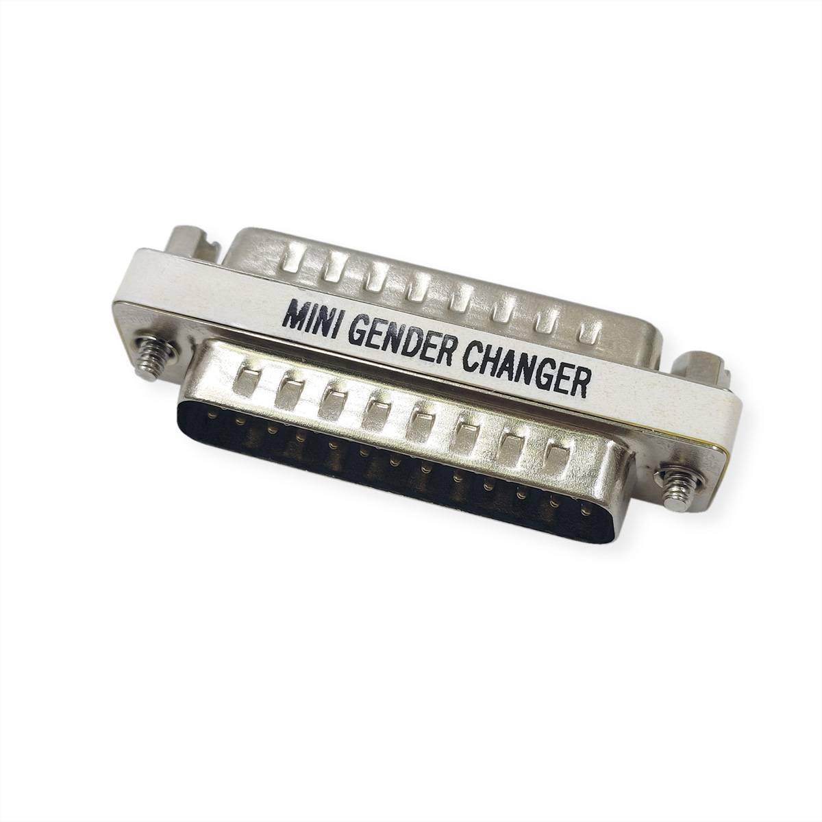 VALUE Mini Gender Changer, 25pol. Stecker-Stecker-1