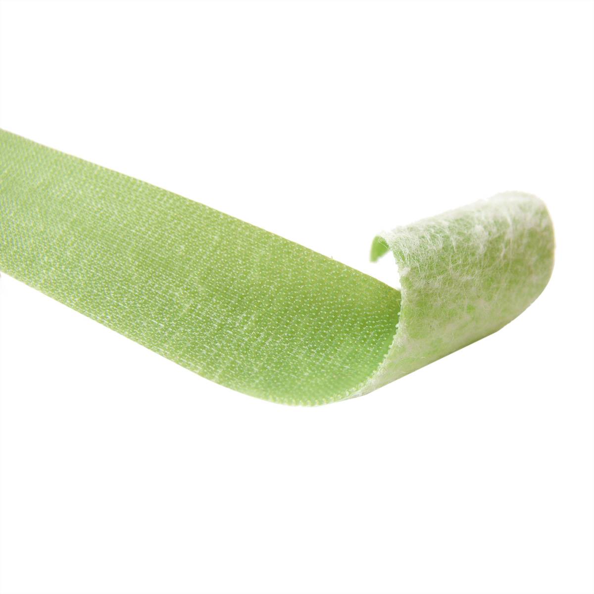 VELCRO® Green Tie 5m in sich selbst schließendes Band 12mm grün-1