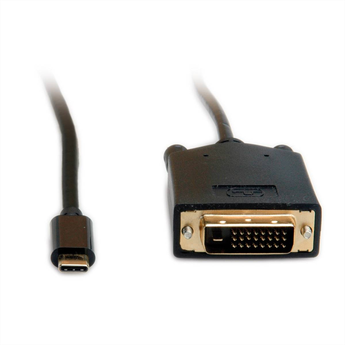 VALUE USB Typ C - DVI Adapterkabel, ST/ST, 1 m-2