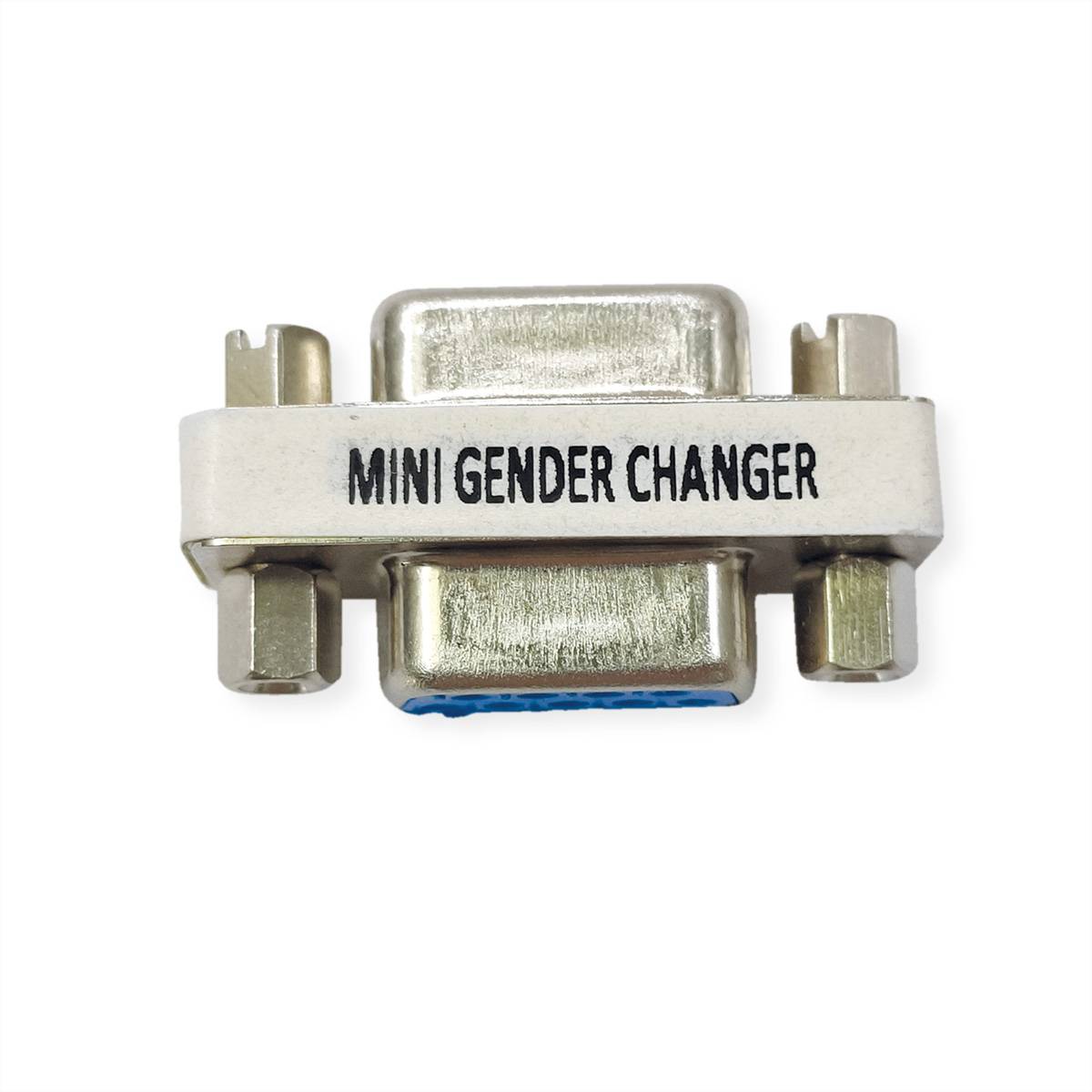 VALUE Mini Gender Changer, 9pol. Buchse-Buchse-1