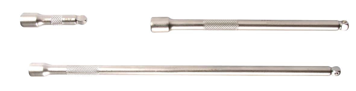 SW-Stahl 05760SB Kippverlängerungssatz 1/4 Zoll I 50-150 - 250 mm I 1/4 Zoll Ratschenverlängerung I Kippvierkant I Chrom-0