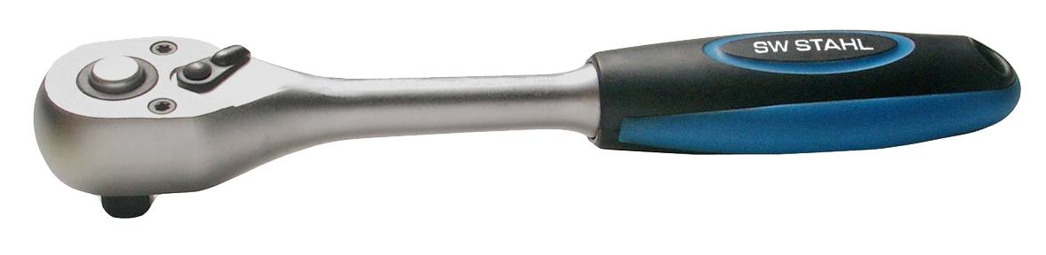 SW-Stahl 05895SB Umschaltknarre 3/8 Zoll I feinverzahnt mit 72 Zähnen I Einsatzarretierung I Chrom-Vanadium-Stahl-0