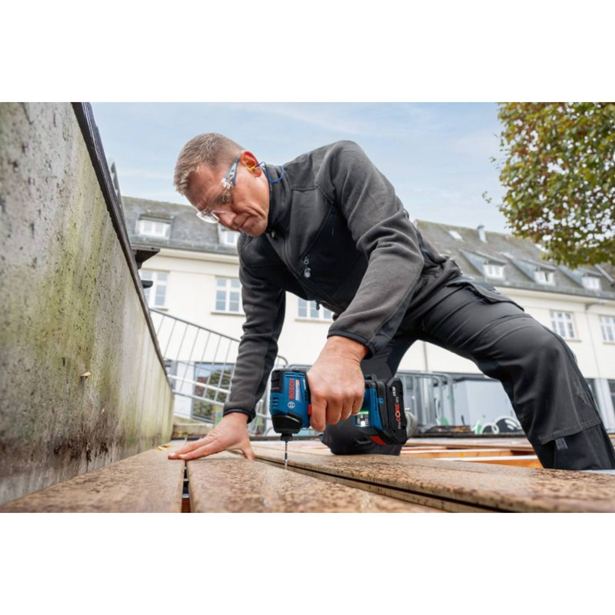 Bosch GDR 18V-220 C Professional Akku Drehschlagschrauber 18 V 220 Nm 1/4" Brushless + L-BOXX ( 06019L6001 )-4