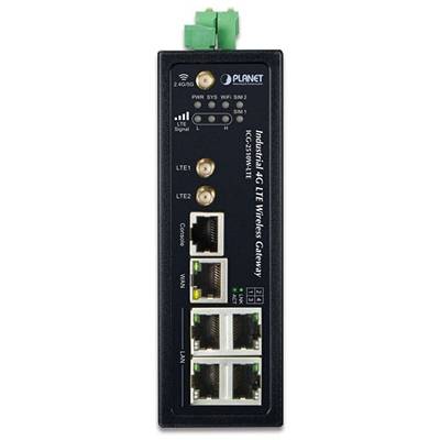Industrial 4G LTE Cellular WL, MiniSIM, Ethernet (RJ-45), 133 mm, 115.7 mm, 45 m-1