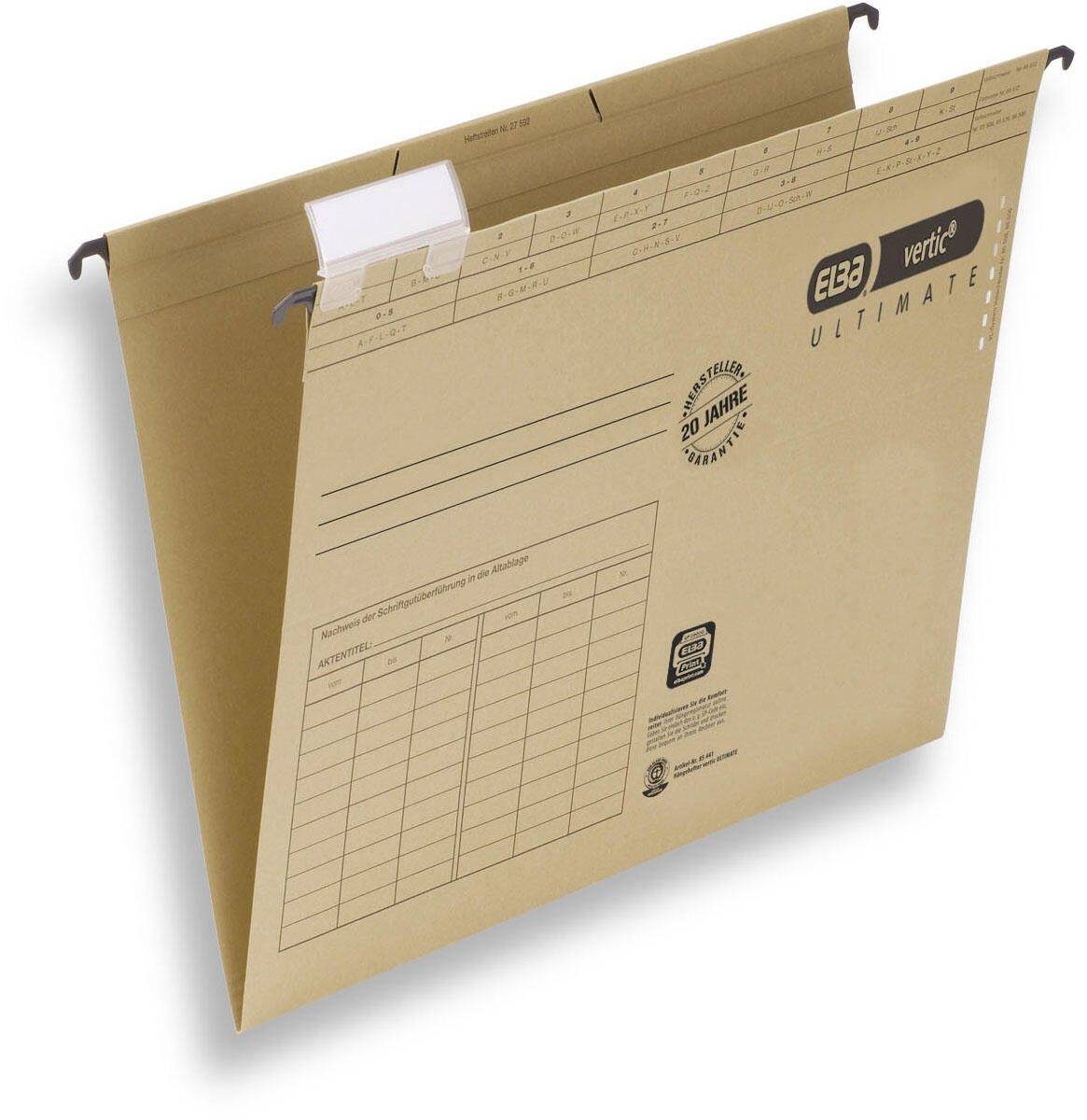 ELBA vertic Ultimate Hängemappen naturbraun 100331249-0