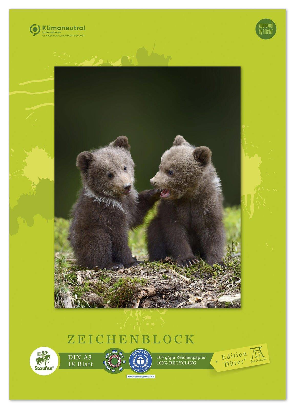 Edition Dürer Zeichenblock DIN A3 18 Blatt 055432000-0