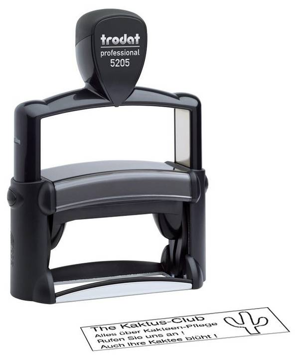 trodat Textstempel, individualisierbar 5205 mit Logo 479543