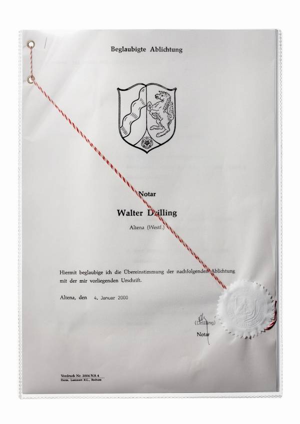 DURABLE - Kartenhalter - für A5 - durchsichtig