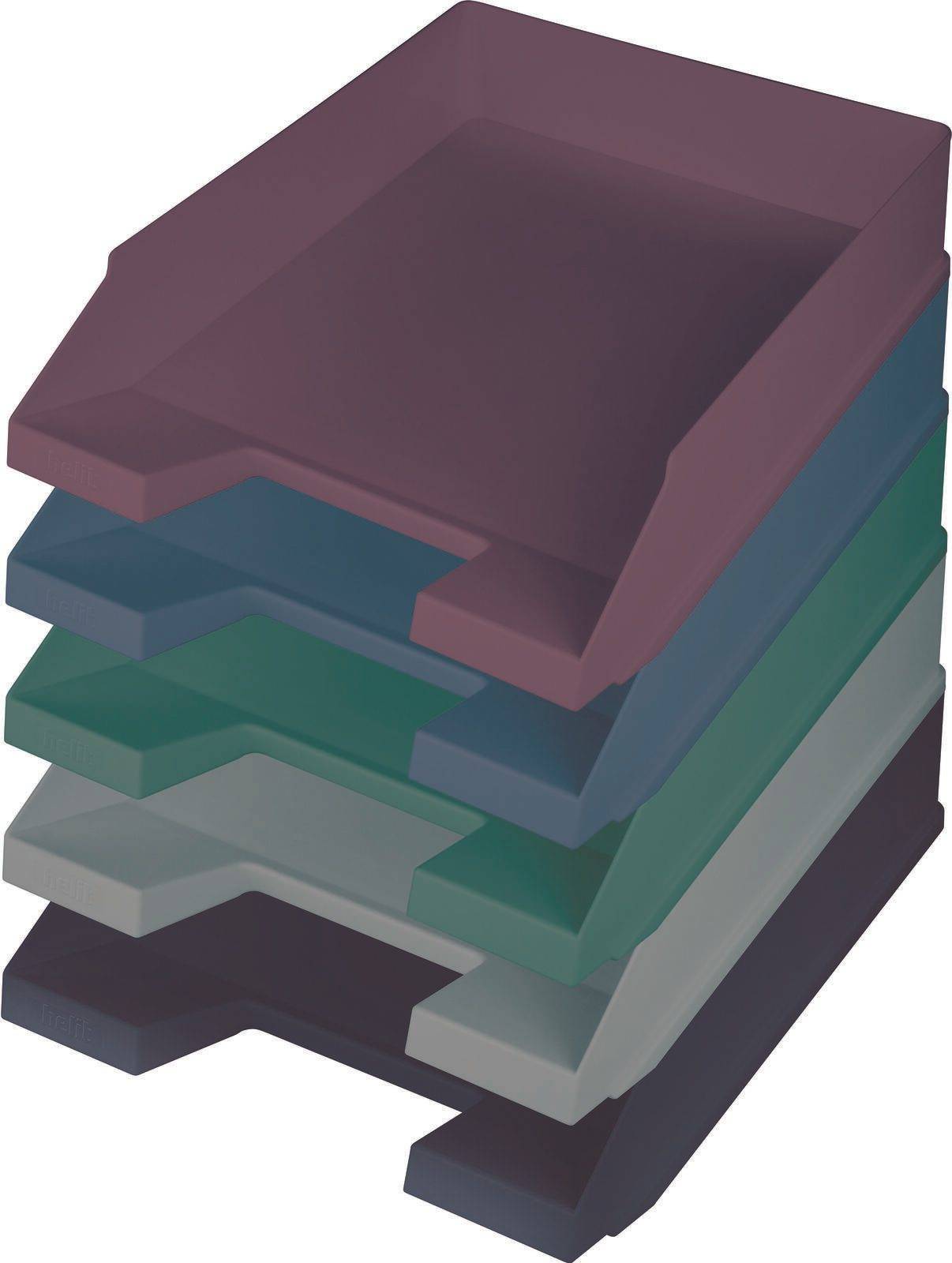 Helit H2661695, Kunststoff, Blau, A4, 254 mm, 67 mm-0