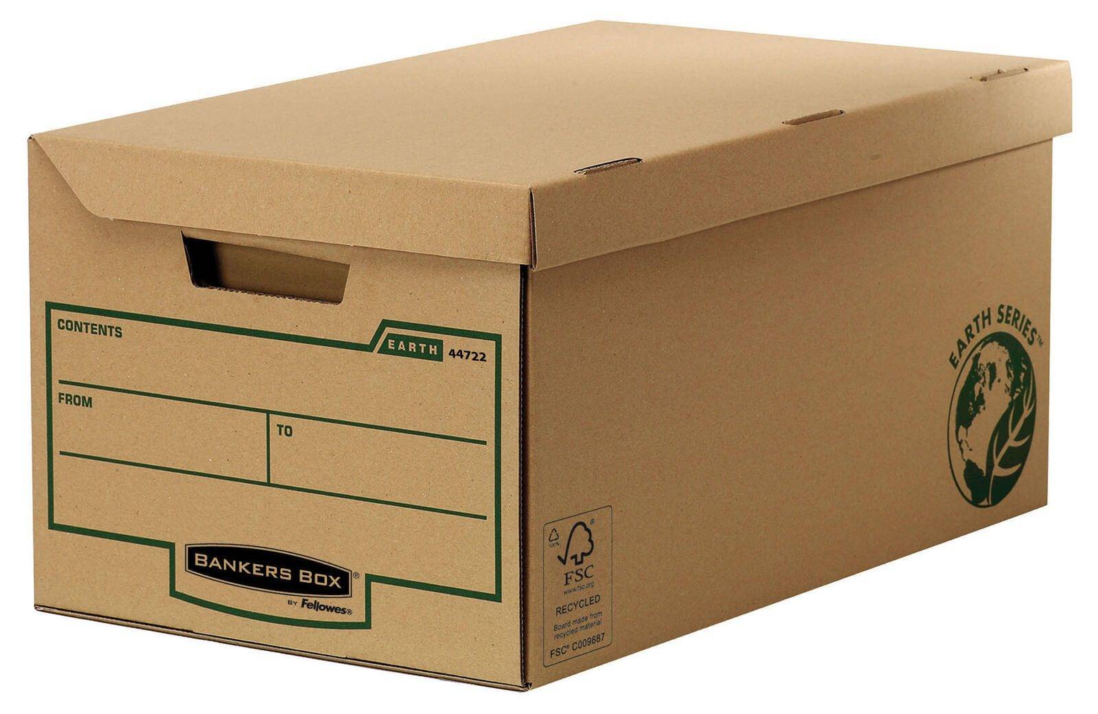 Bankers Box Archivboxen für Ordner 39,0 x 56,0 x 29,3 cm 4472205-0