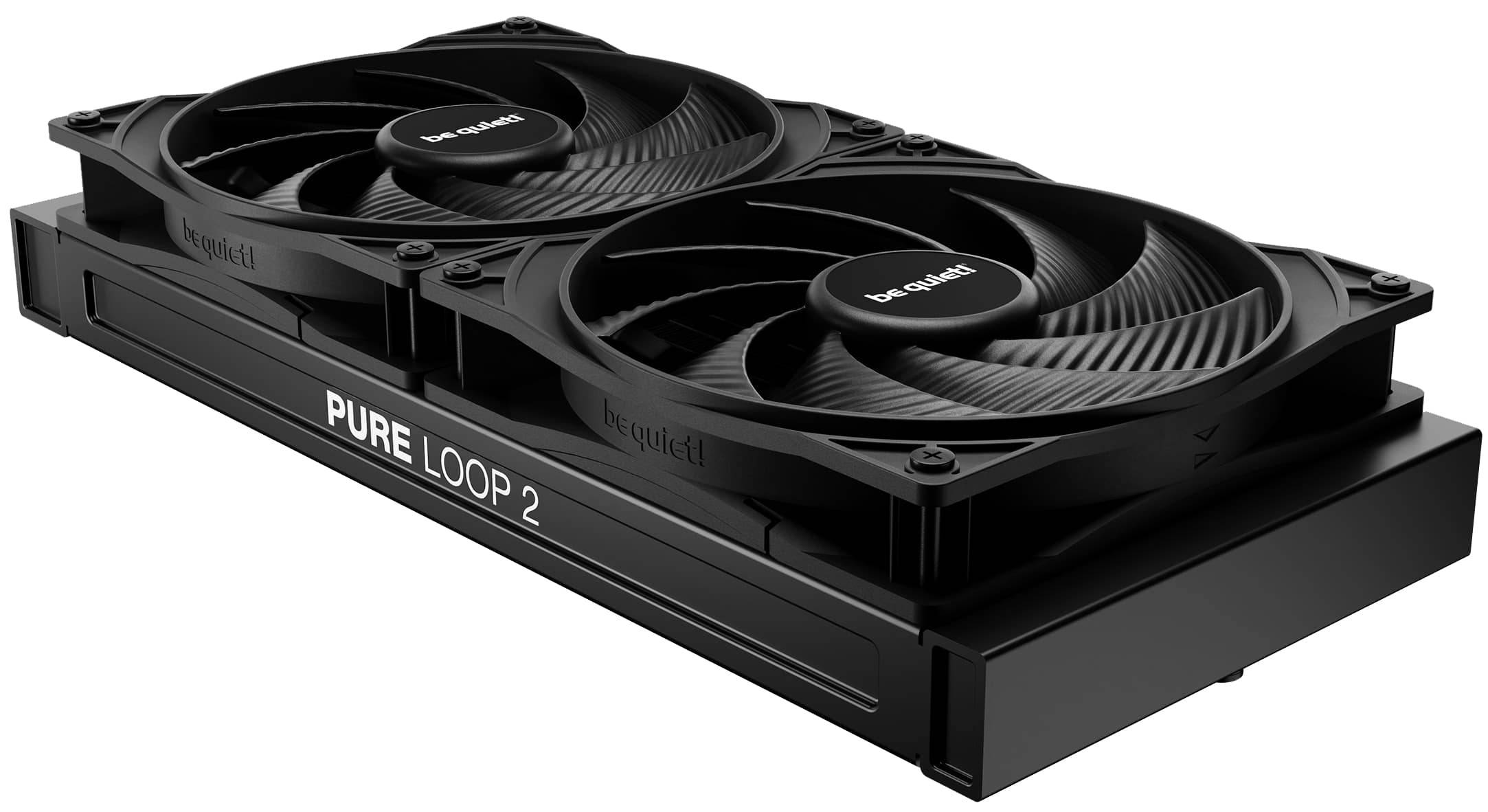 Symbolbild für be quiet! Pure Loop 2 - Prozessor-Flüssigkeitskühlsystem - Kühlergröße: 280 mm - (für: LGA1700, LGA1200, LGA1150, LGA115