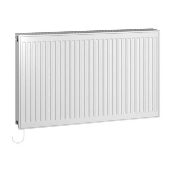 Kermi Profil-Vmulti x-flair x2 Wärmepumpenheizkörper Typ 22 400x100x2000mm, 1056W bei 45/35/20 Grad C, Multi Ventil,
