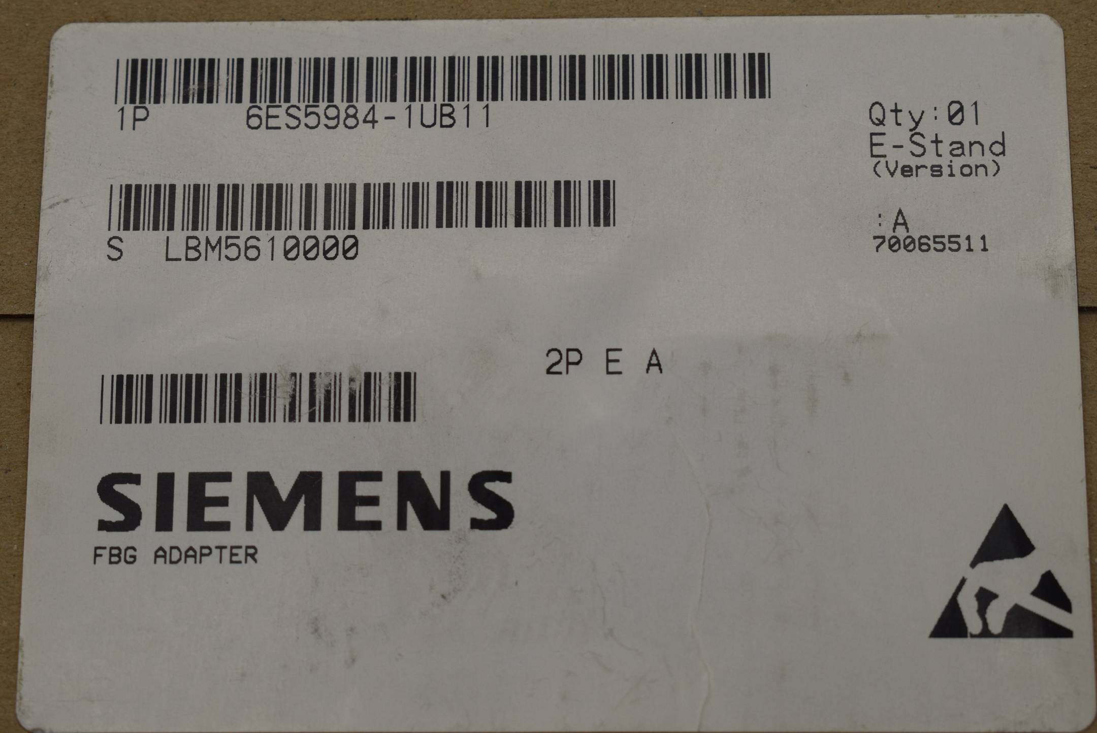 SIEMENS - 6ES59841UB11-1