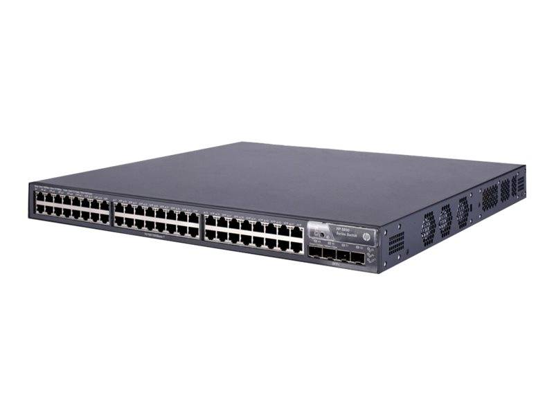 HP Enterprise 5800-48G Switch L3 verwaltet 48 x 10/100/1000 + 4 x Gigabit SFP / 10 SFP+ an Rack montierbar-3