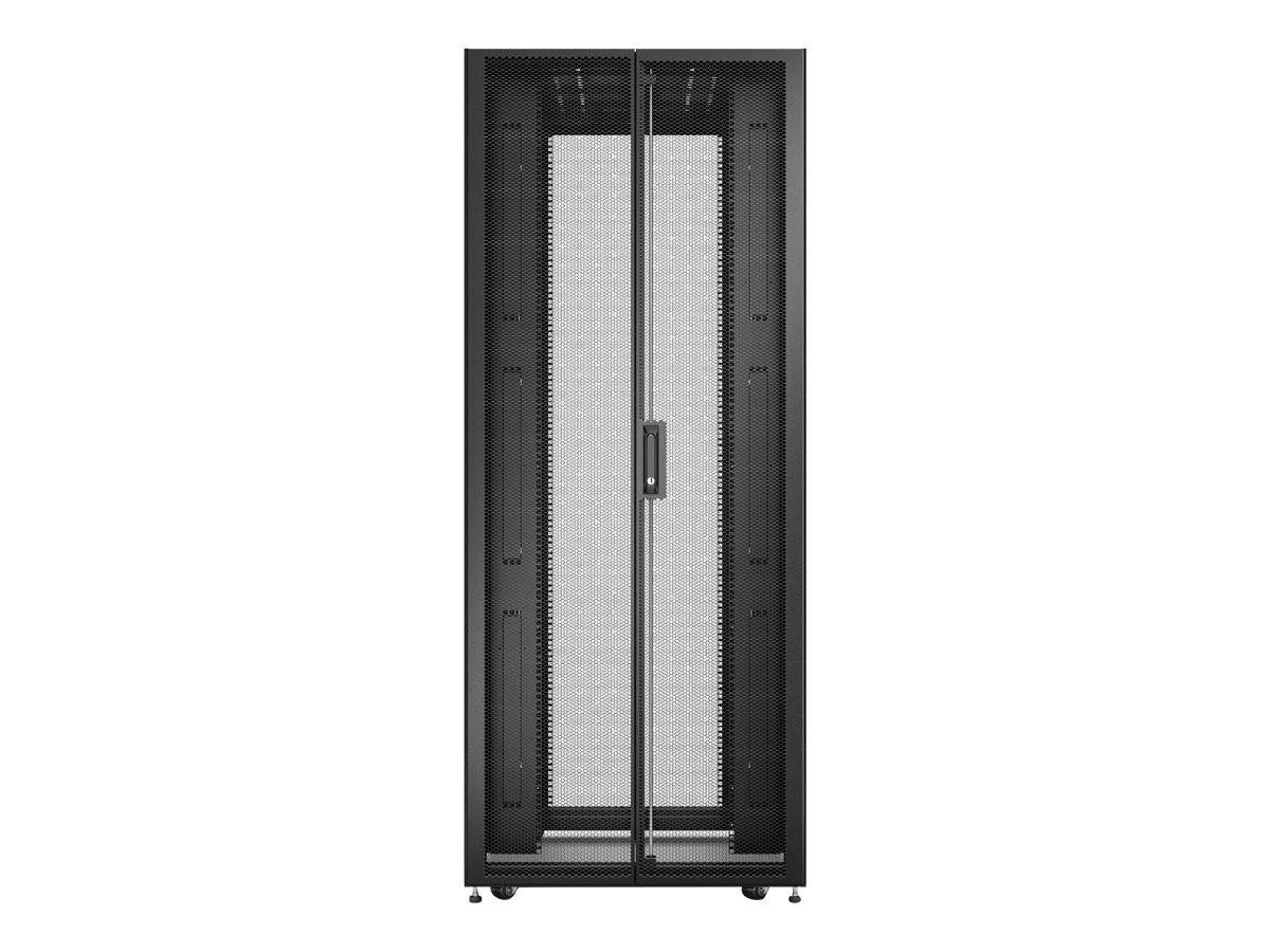APC Easy Rack Schrank Netzwerkschrank Schwarz 42HE 48,3 cm 19" 800mm/42U/1000mm with Roof castors feet and 4 Brackets-2