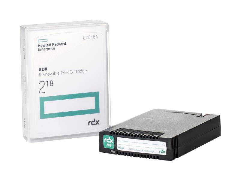 HPE RDX - RDX Kartusche - 1 TB / 2 TB - für ProLiant MicroServer Gen10-3
