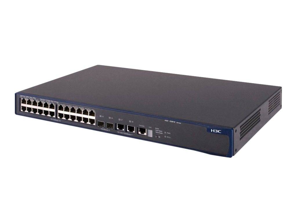 HPE - Aruba JD336A Switch - 24 Anschlüsse - L4 - managed Netzwerkgerät-0