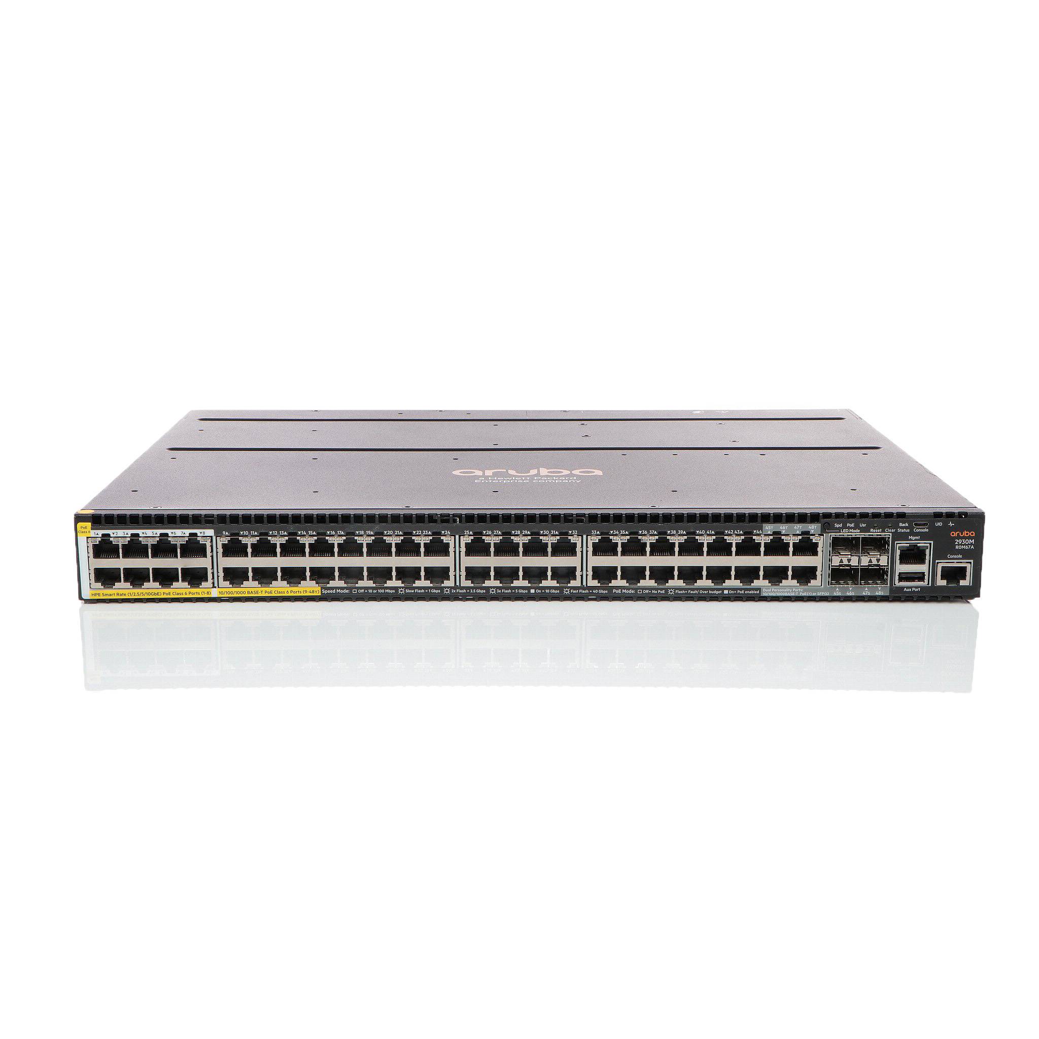 HPE - Aruba R0M67A Switch - 48 Anschlüsse - L3 - managed - stapelbar Netzwerkgerät-0