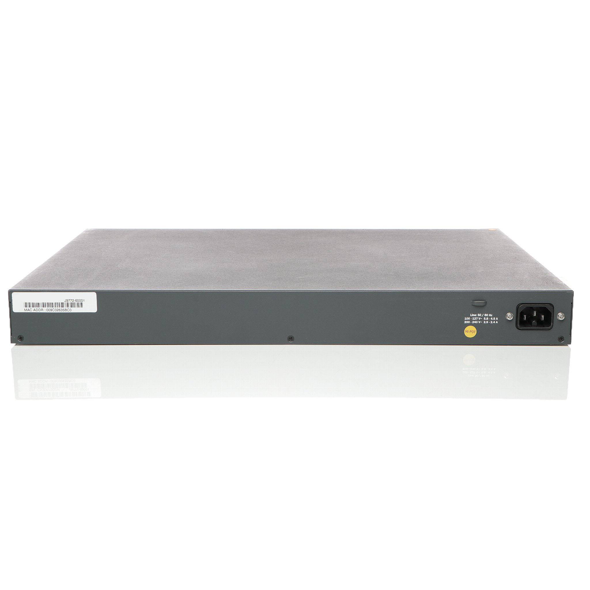 HPE Aruba 2530-48G-PoE+ - Switch - managed - 48 x 10/100/1000 (PoE+) + 4 x Gigabit SFP - Desktop, an Rack montierbar, wa-2