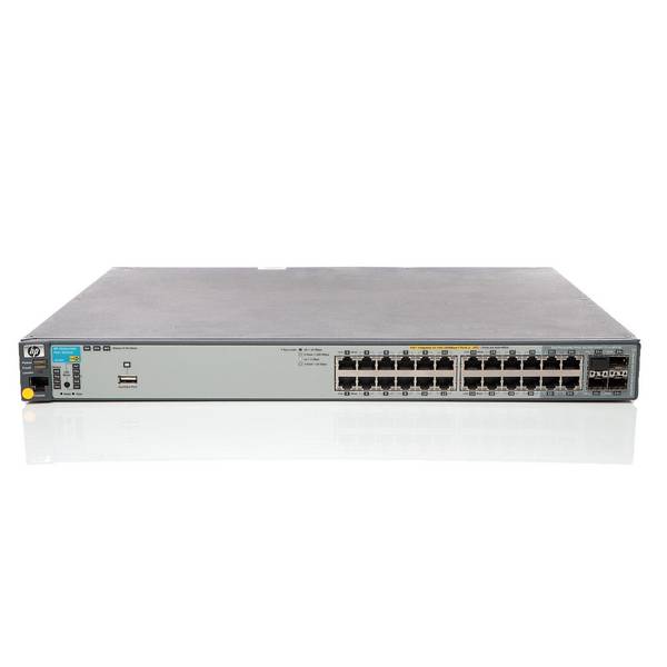 HPE - Aruba J9146A Switch - 24 Anschlüsse - managed - stapelbar Netzwerkgerät