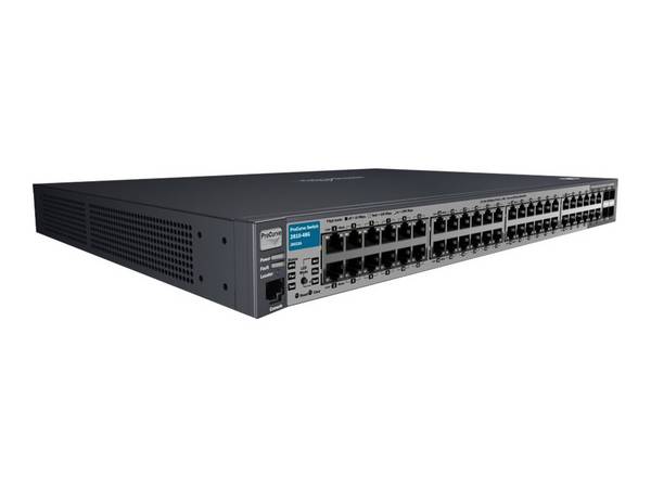 HPE - Aruba J9022A Switch - 48 Anschlüsse - managed - stapelbar Netzwerkgerät