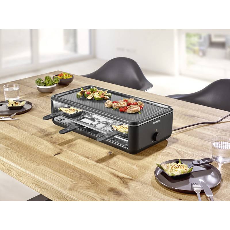 SEVERIN Raclette-Grill RG 2365, mit Grillplatte-0