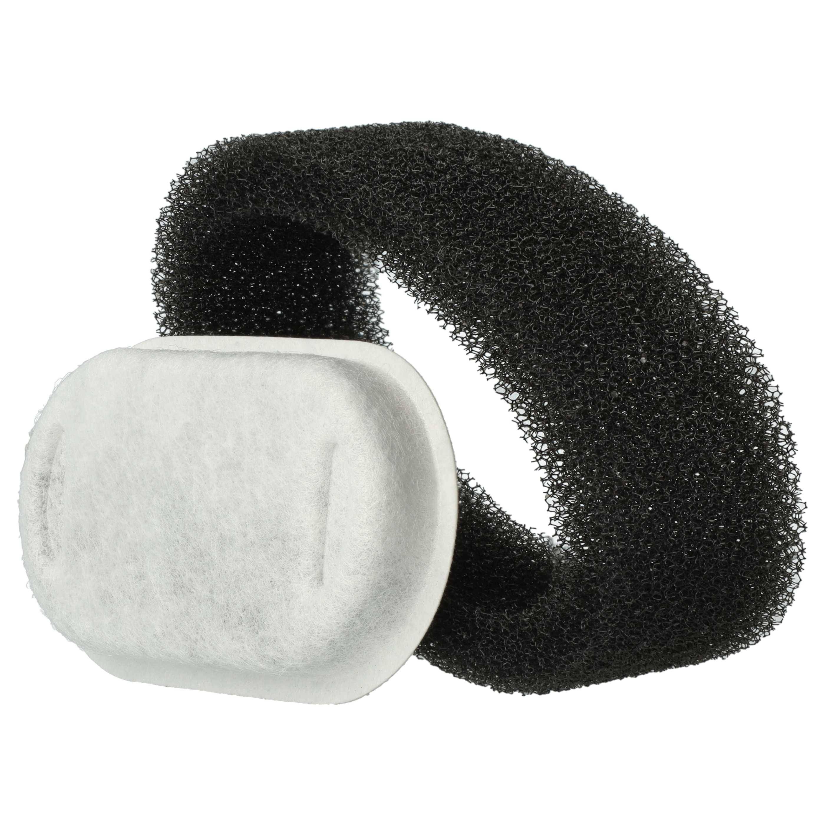 vhbw 5x Filter kompatibel mit Tomxcute Trinkbrunnen für Katzen | Hunde - Filterelement + Pumpenfilter-1