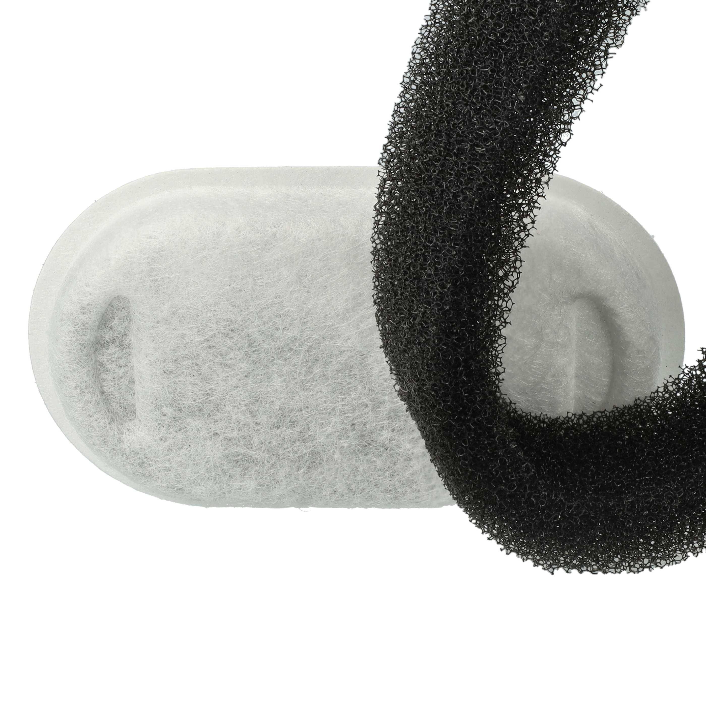 vhbw 5x Filter kompatibel mit Tomxcute Trinkbrunnen für Katzen | Hunde - Filterelement + Pumpenfilter-4