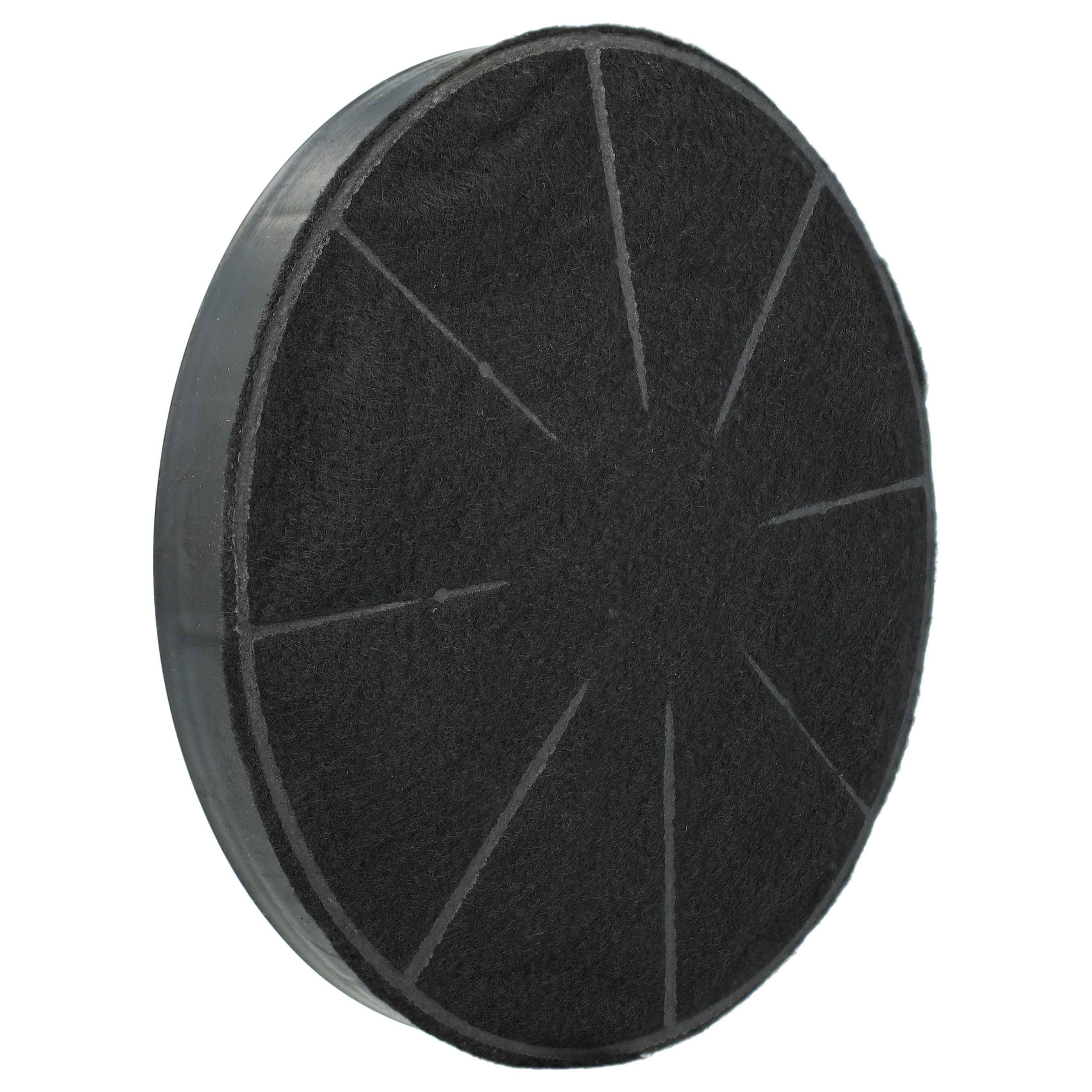 vhbw 4x Aktivkohlefilter kompatibel mit Bomann DU671G | DU661G, DU670IX Dunstabzugshaube - 17,5 cm-1