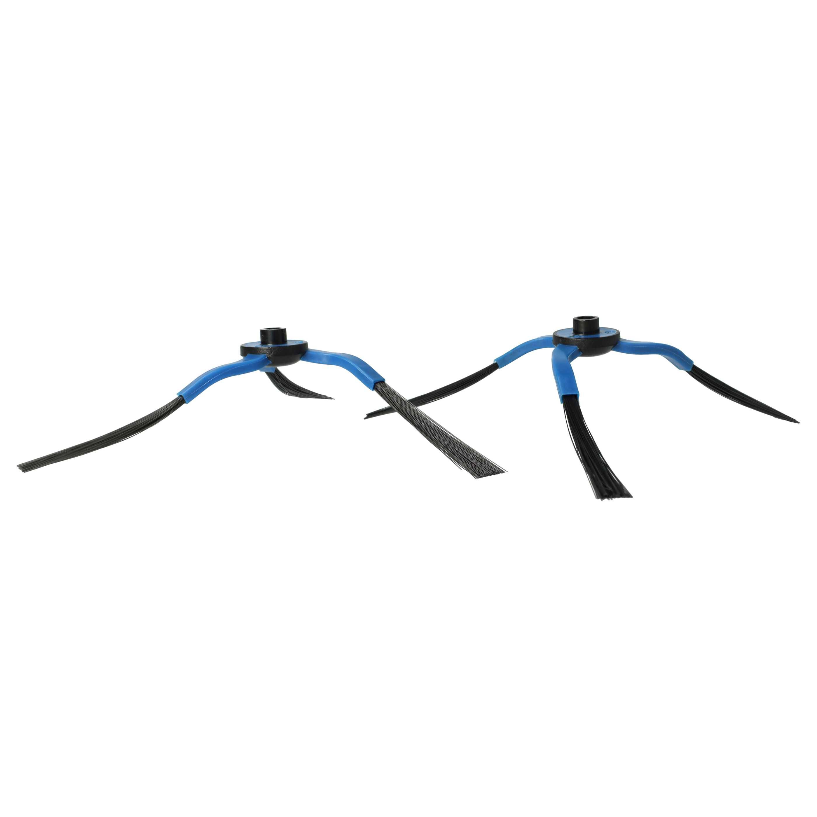 vhbw 4x Seitenbürste kompatibel mit Samsung VC-RL87W | VC-RM72VR, VC-RM52VR Saugroboter - Reinigungsbürsten Set-2