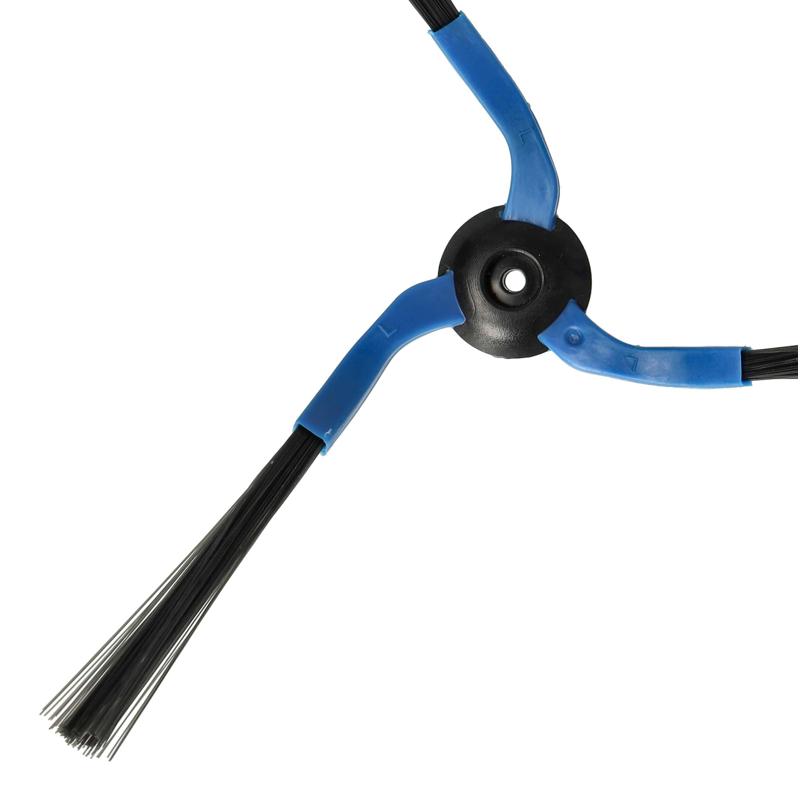 vhbw 4x Seitenbürste kompatibel mit Samsung VC-RL87W | VC-RM72VR, VC-RM52VR Saugroboter - Reinigungsbürsten Set-4