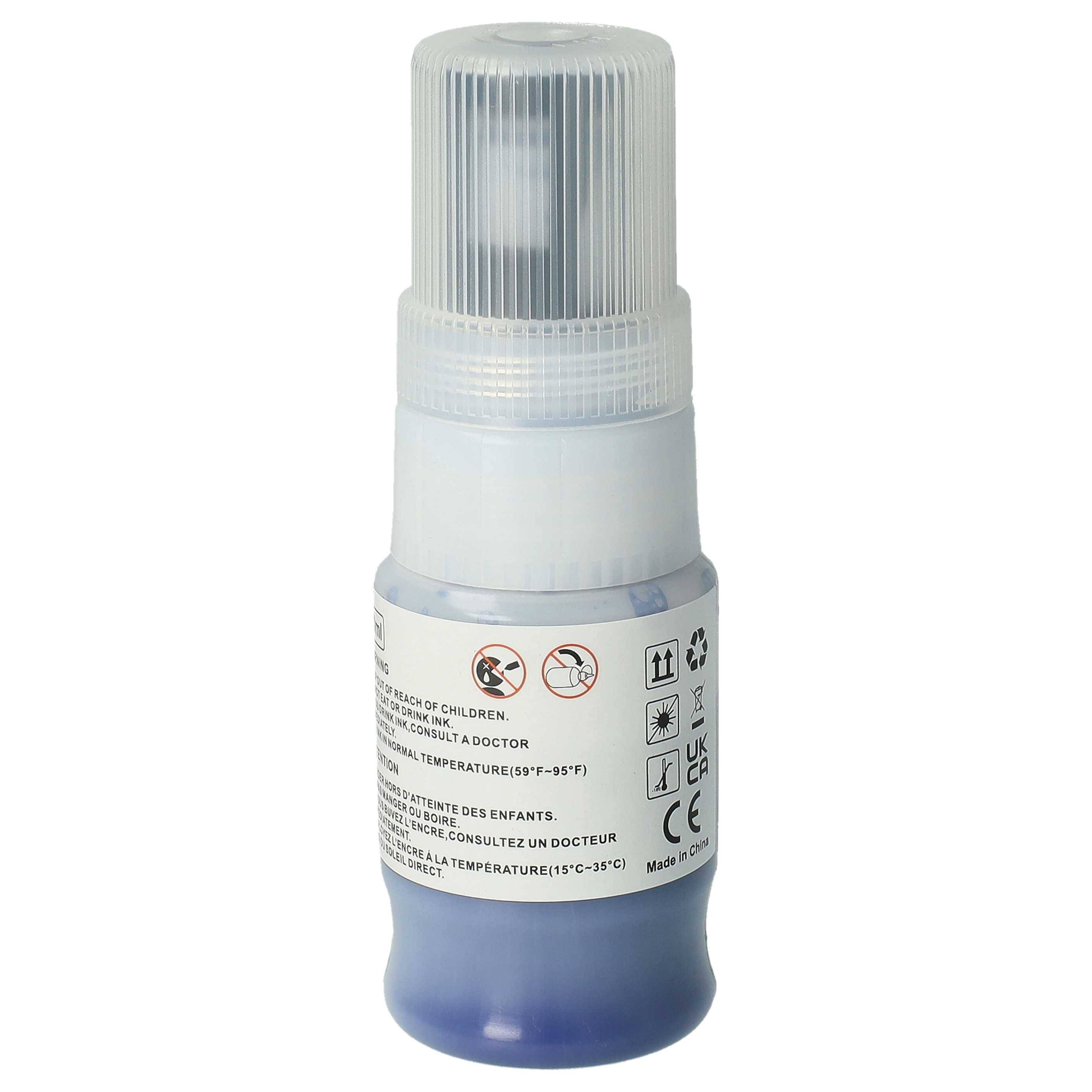 vhbw Nachfülltinte Ersatz für Canon GI-55C | 6289C001 für Drucker - Refilltinte, Pigmentiert, 40ml-1