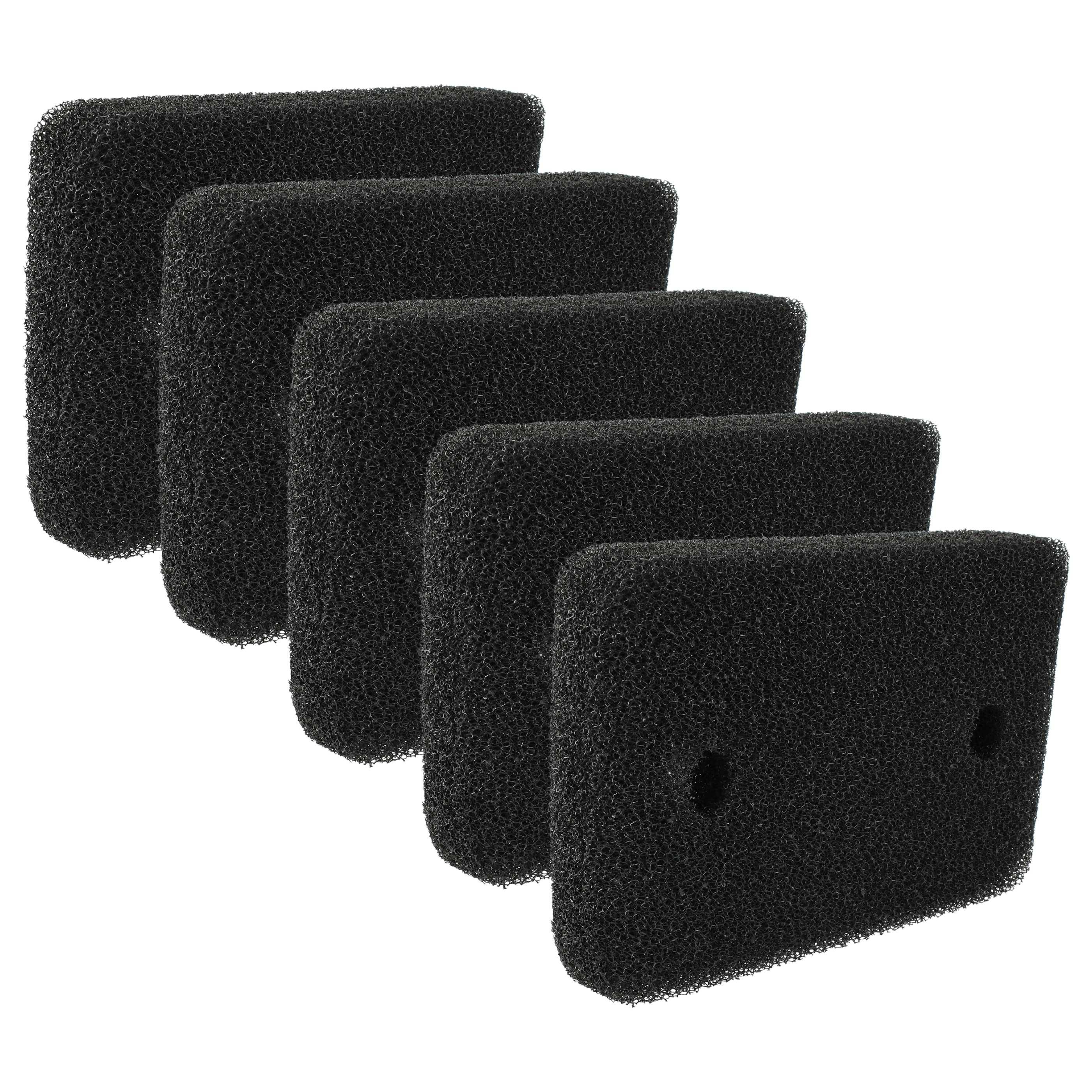 vhbw 5x Feinfilter Ersatz für Miele 07070070 für Wäschetrockner-0