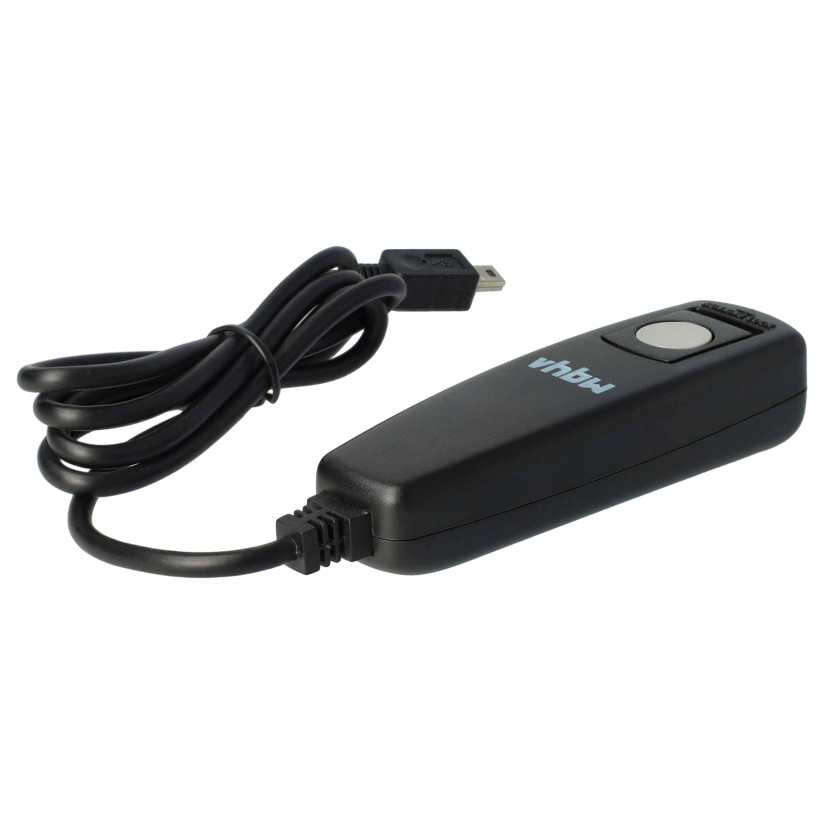 vhbw Fernauslöser Fernbedienung Kabel kompatibel mit Fujifilm FinePix S200EXR | für S205EXR, S205 Kamera, 0,9 m-2