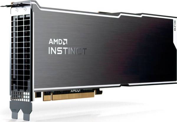 AMD Instinct MI210, 64 GB, High Bandwidth Memory 2E (HBM2E), 4096 Bit, 1600 MHz, PCI Express x16 4.0