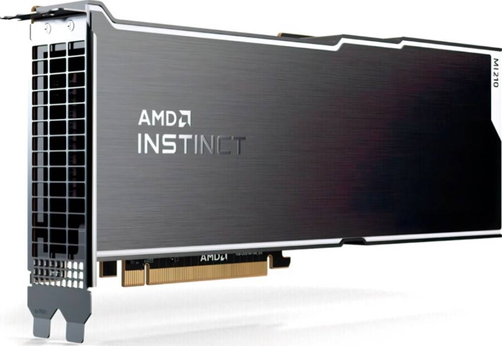 AMD Instinct MI210, 64 GB, High Bandwidth Memory 2E (HBM2E), 4096 Bit, 1600 MHz, PCI Express x16 4.0-0