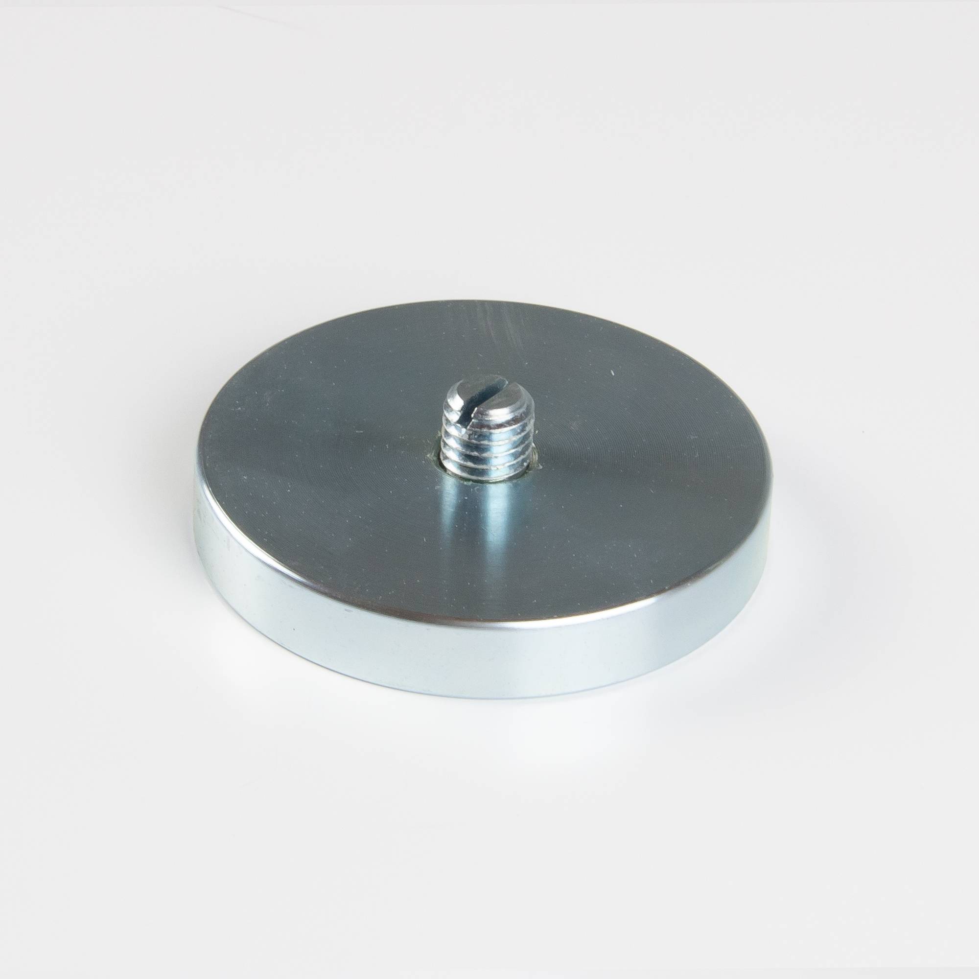 Magna-C Ankerplatte Ø50x8mm mit Gewindezapfen für Elektromagnete, Flachgreifer-2